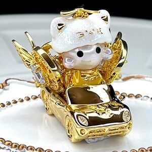 🔥💕💕 Custom Handmade Premium Freshwater Pearl Character Decor CUTE 🥰🥰 Gold Plated